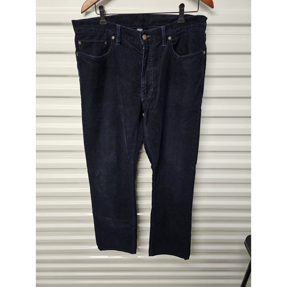 Ralph Lauren Polo Men's Straight Fit Corduroy Pants | Navy | 36/32